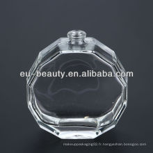 Flacon de parfum en verre plat 100 ml